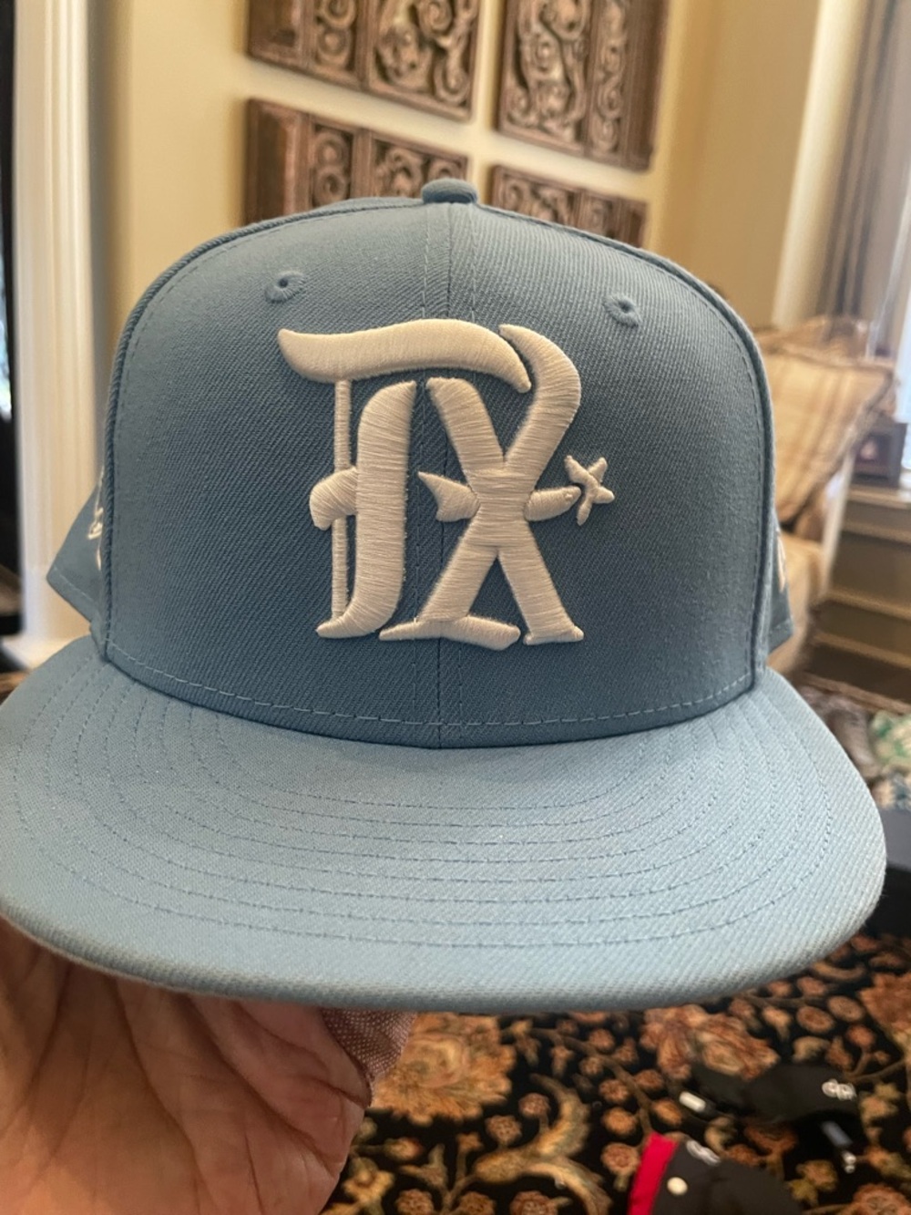 New Era Light Blue 59FIFTY Fitted Cap